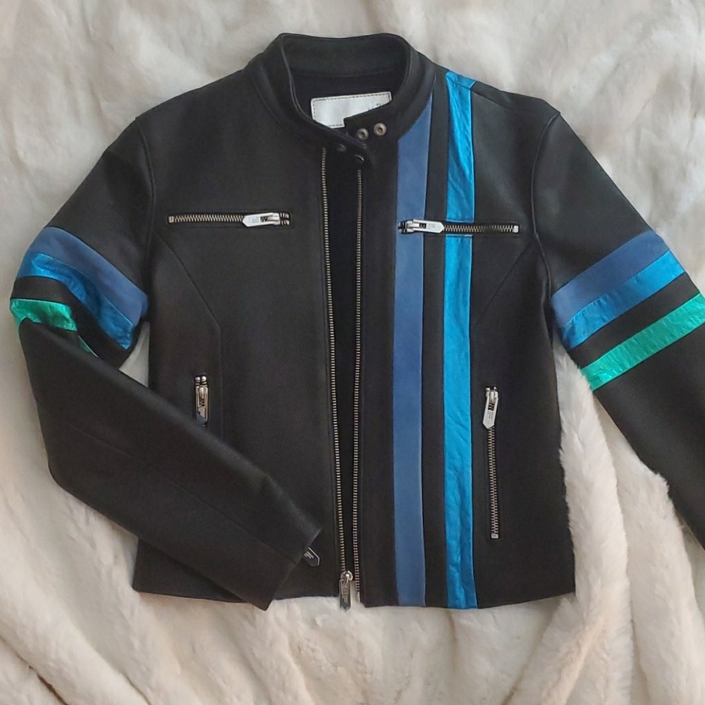 Leather Moto Jacket